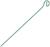 Колышек для подвязки растений, h = 80 см, d = 0.3 см, проволочный, зелёный, Greengo