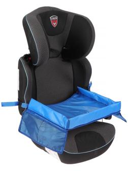 Столик-органайзер для детского автокресла TORSO, голубой, 35 х 50 см