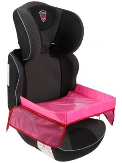 Столик-органайзер для детского автокресла TORSO, розовый, 35 х 50 см