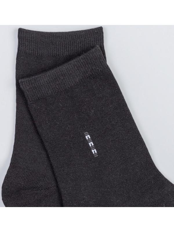 Носки мужские, цвет чёрный, размер 27-29