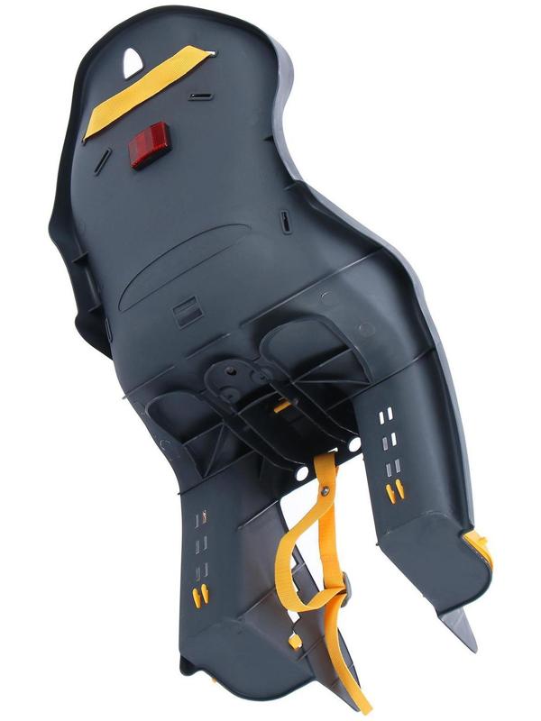 Велокресло заднее BQ-7B, крепление на багажник, цвет тёмно-серый