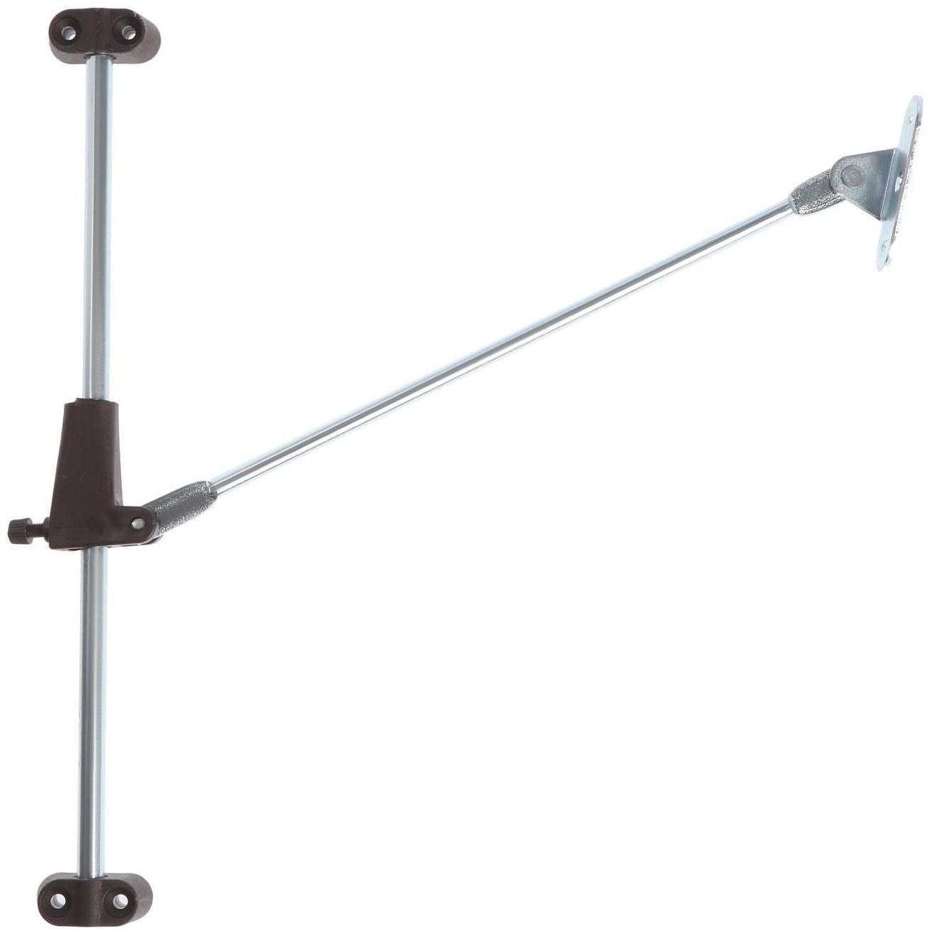 Кронштейн мебельный секретерный, L=250 мм , правый