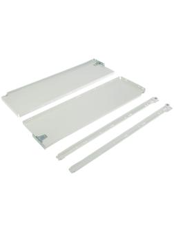 Металлобоксы, L=500 мм, H=150 мм, белый