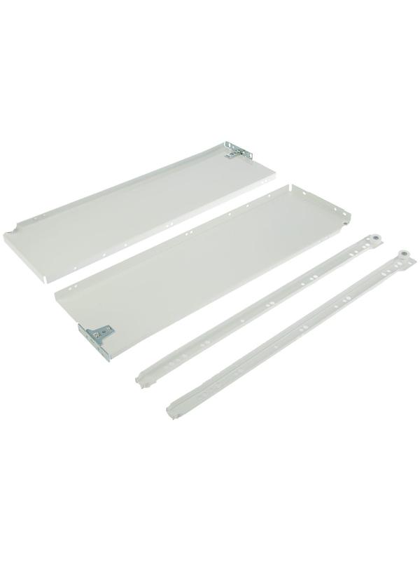 Металлобоксы, L=500 мм, H=150 мм, белый