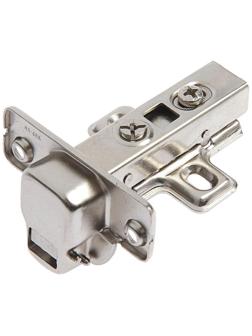 Петля мебельная накладная, Clip-on, с доводчиком