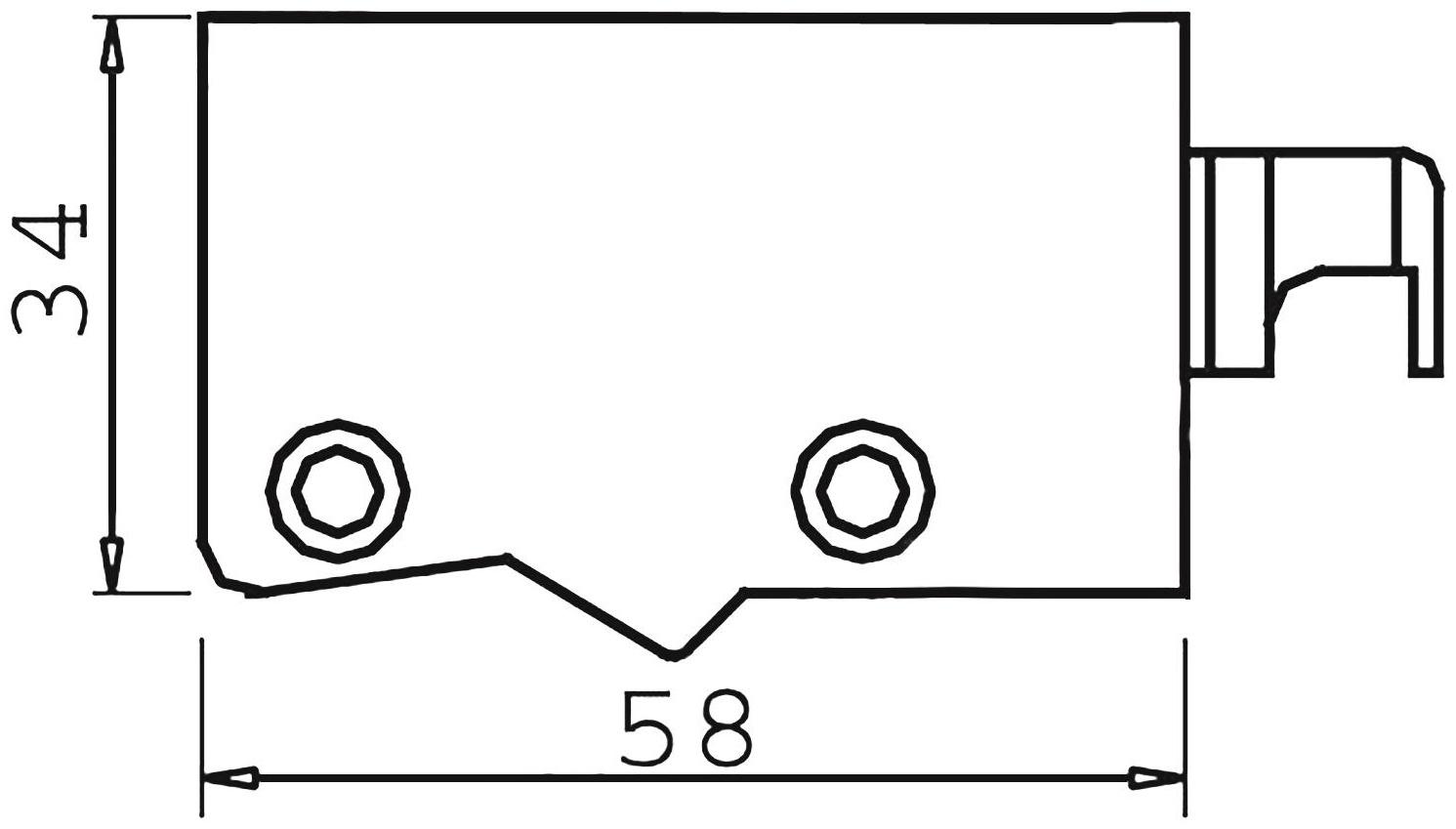 Подвеска регулируемая, тип 1, универсальная, белый