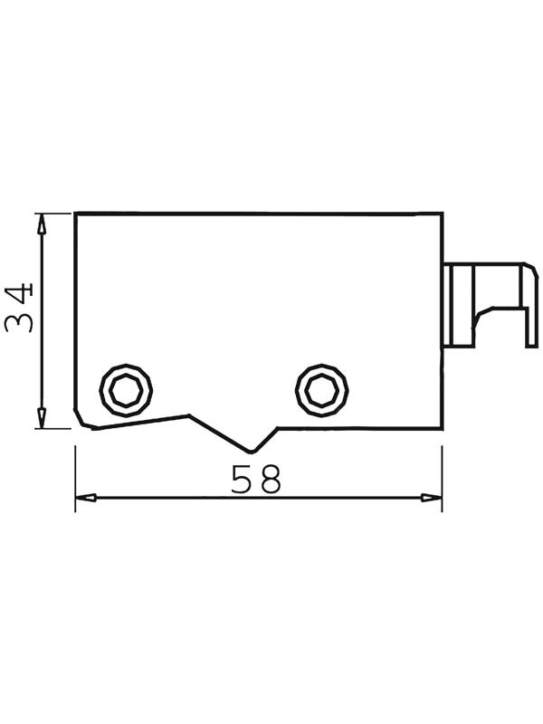 Подвеска регулируемая, тип 1, универсальная, белый
