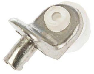 Полкодержатель, d= 5 мм, с амортизатором