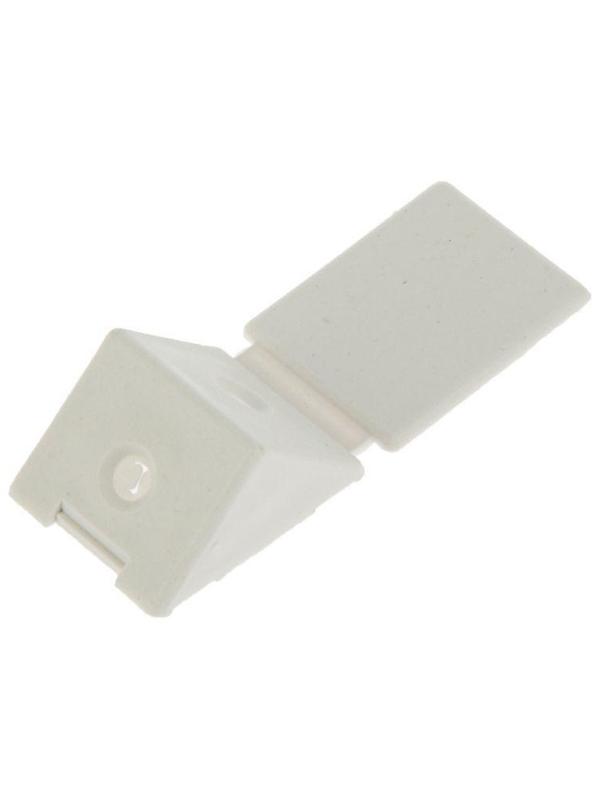 Уголок монтажный, пластиковый, белый