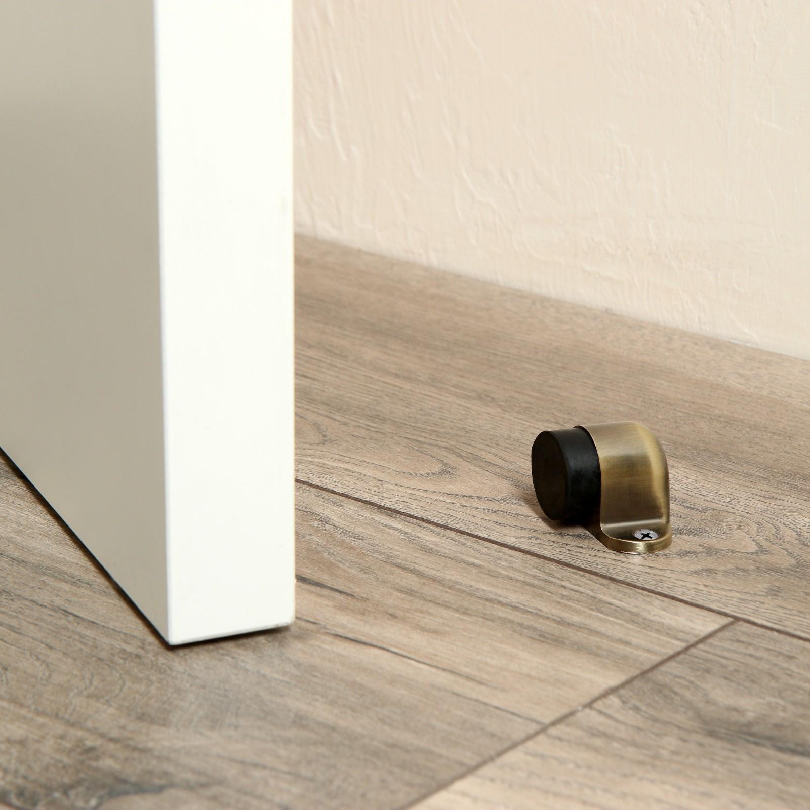 Упор дверной U104AB, d=25 мм, h=30 мм, цвет бронза