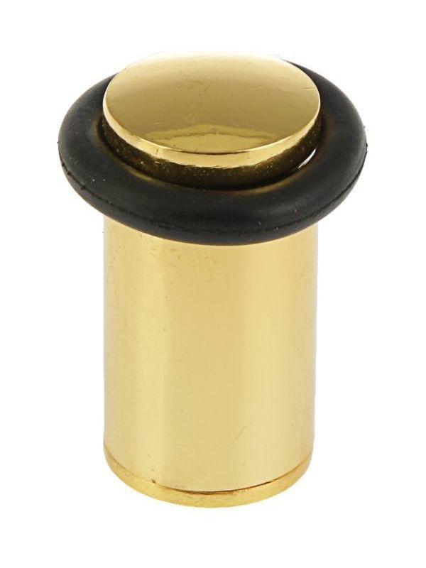 Упор дверной U301GP, d=28 мм, h=57 мм, цвет золото