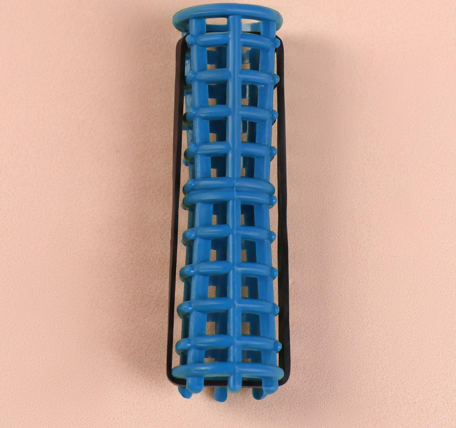 Бигуди на резинке, d = 1,5 см, 15 шт, цвет зелёный