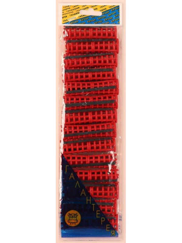 Бигуди на резинке, d = 1,5 см, 15 шт, цвет зелёный