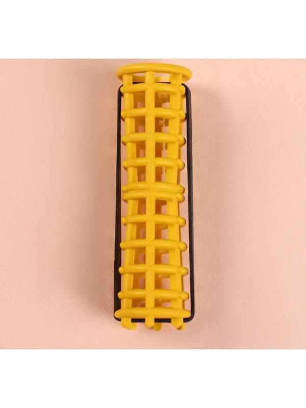 Бигуди на резинке, d = 1,5 см, 15 шт, цвет зелёный