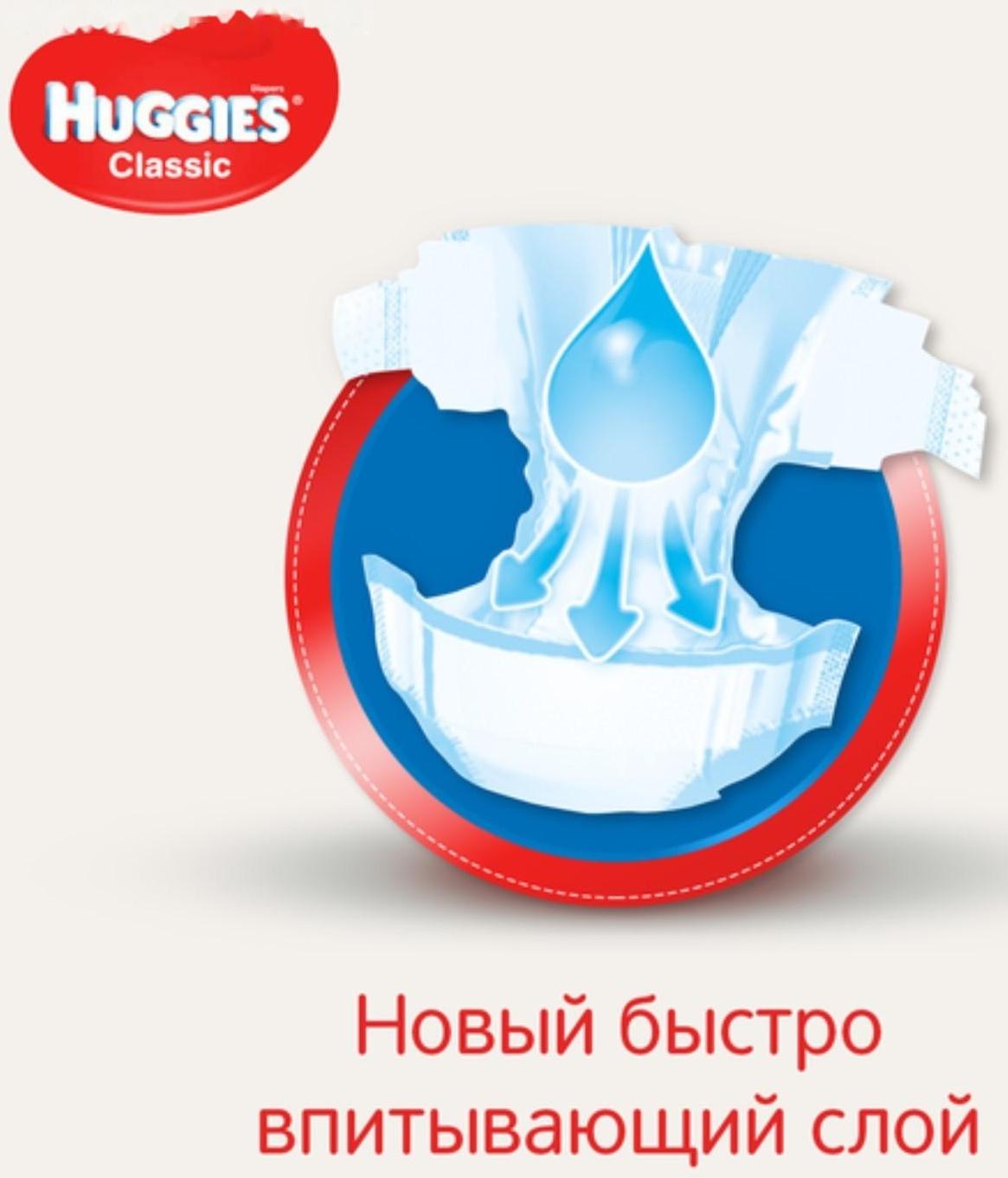 Подгузники HUGGIES Classic (11-25 кг), 11шт