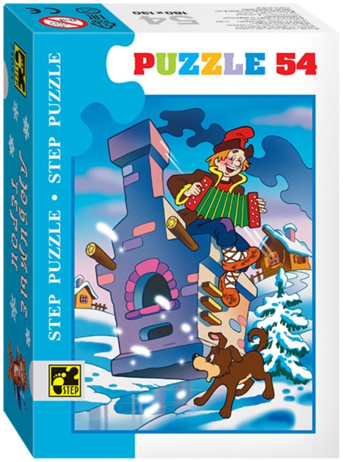 Пазл «Любимые герои сказок», 54 элемента, МИКС