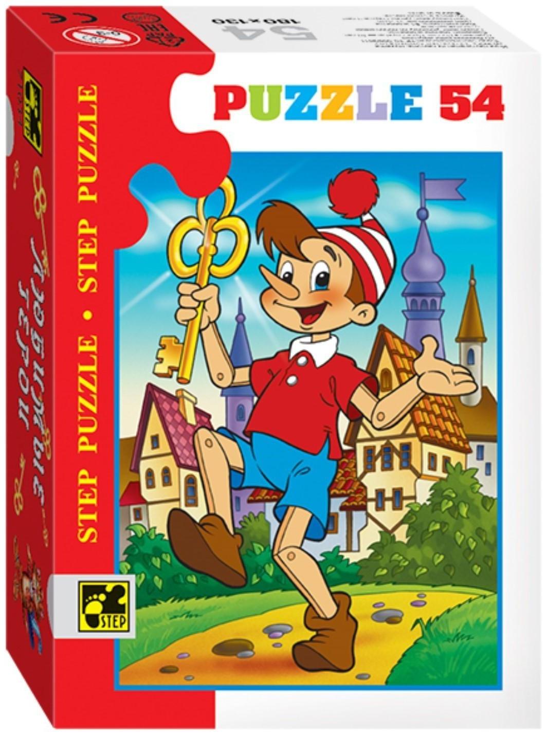 Пазл «Любимые герои сказок», 54 элемента, МИКС