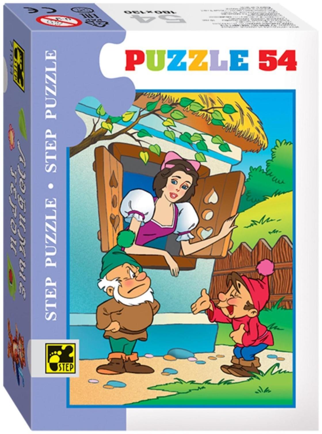 Пазл «Любимые герои сказок», 54 элемента, МИКС