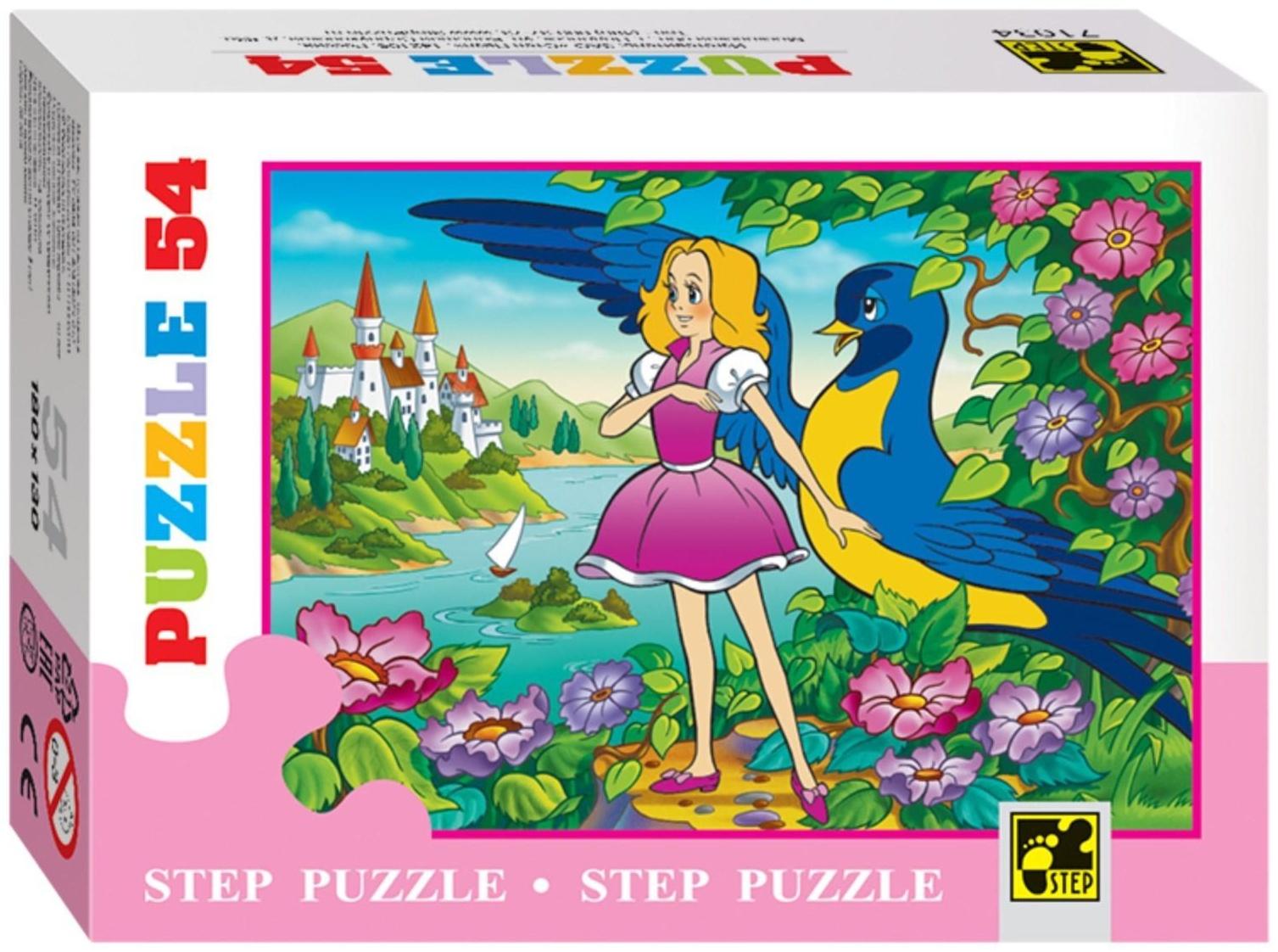 Пазл «Любимые герои сказок», 54 элемента, МИКС