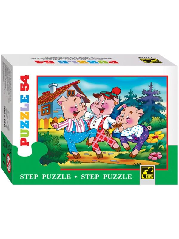 Пазл «Любимые герои сказок», 54 элемента, МИКС