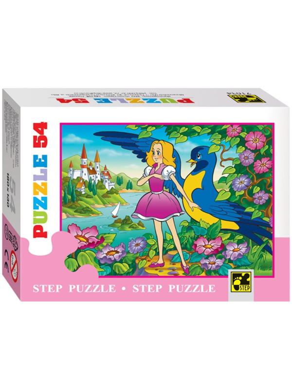 Пазл «Любимые герои сказок», 54 элемента, МИКС