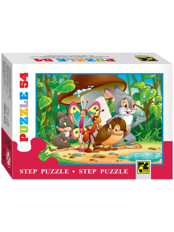 Пазл «Любимые герои сказок», 54 элемента, МИКС