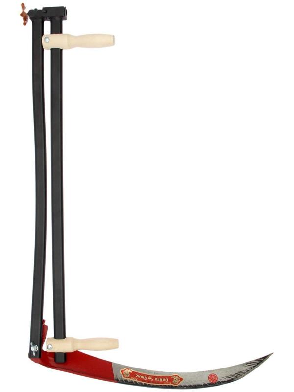 Набор косца «Трансформер»: коса «Сайга-люкс 7», 70 см, складное косовище, брусок для заточки