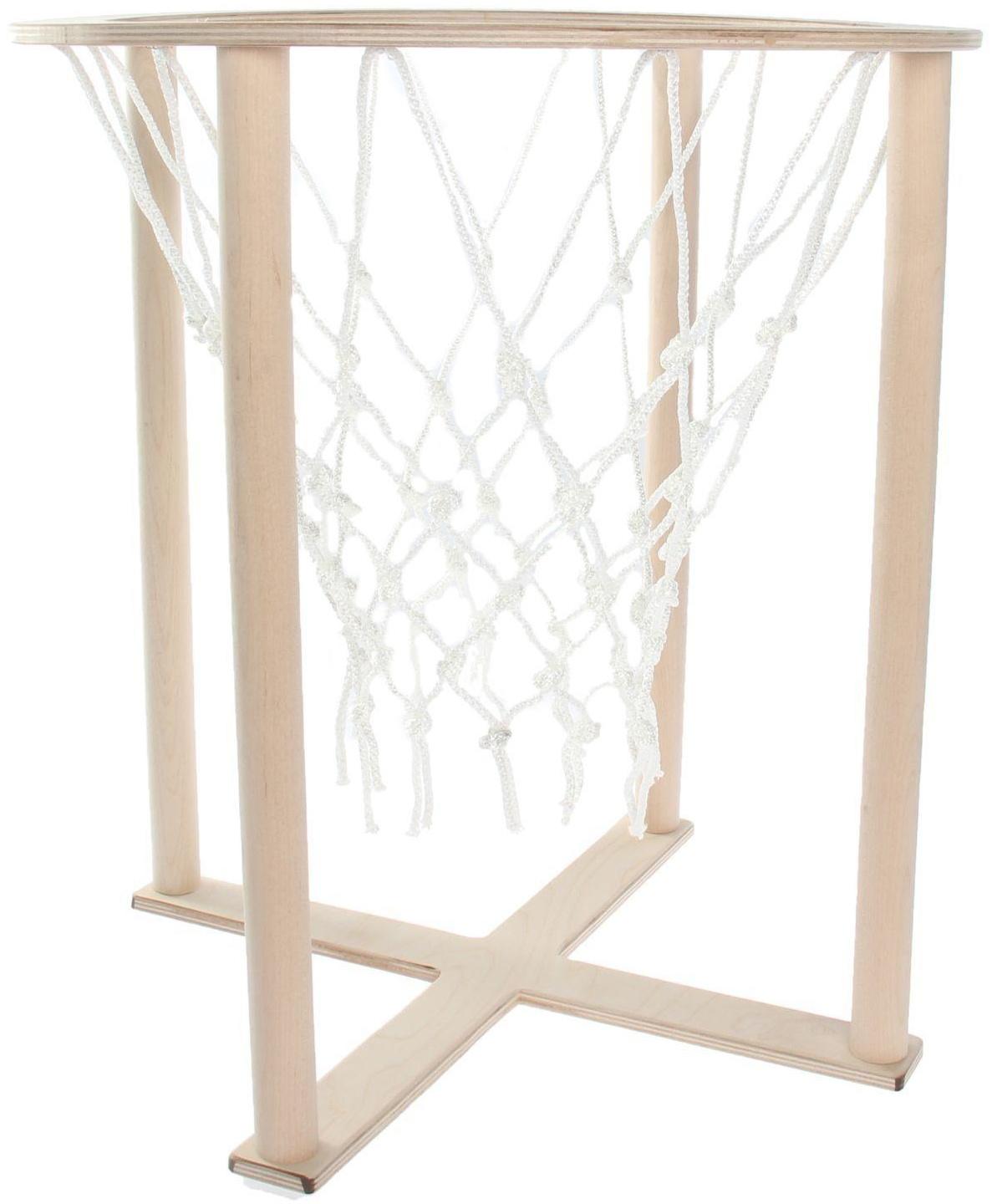 Корзина баскетбольная напольная, с сеткой