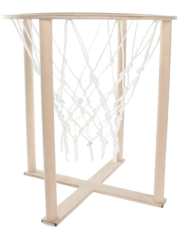 Корзина баскетбольная напольная, с сеткой