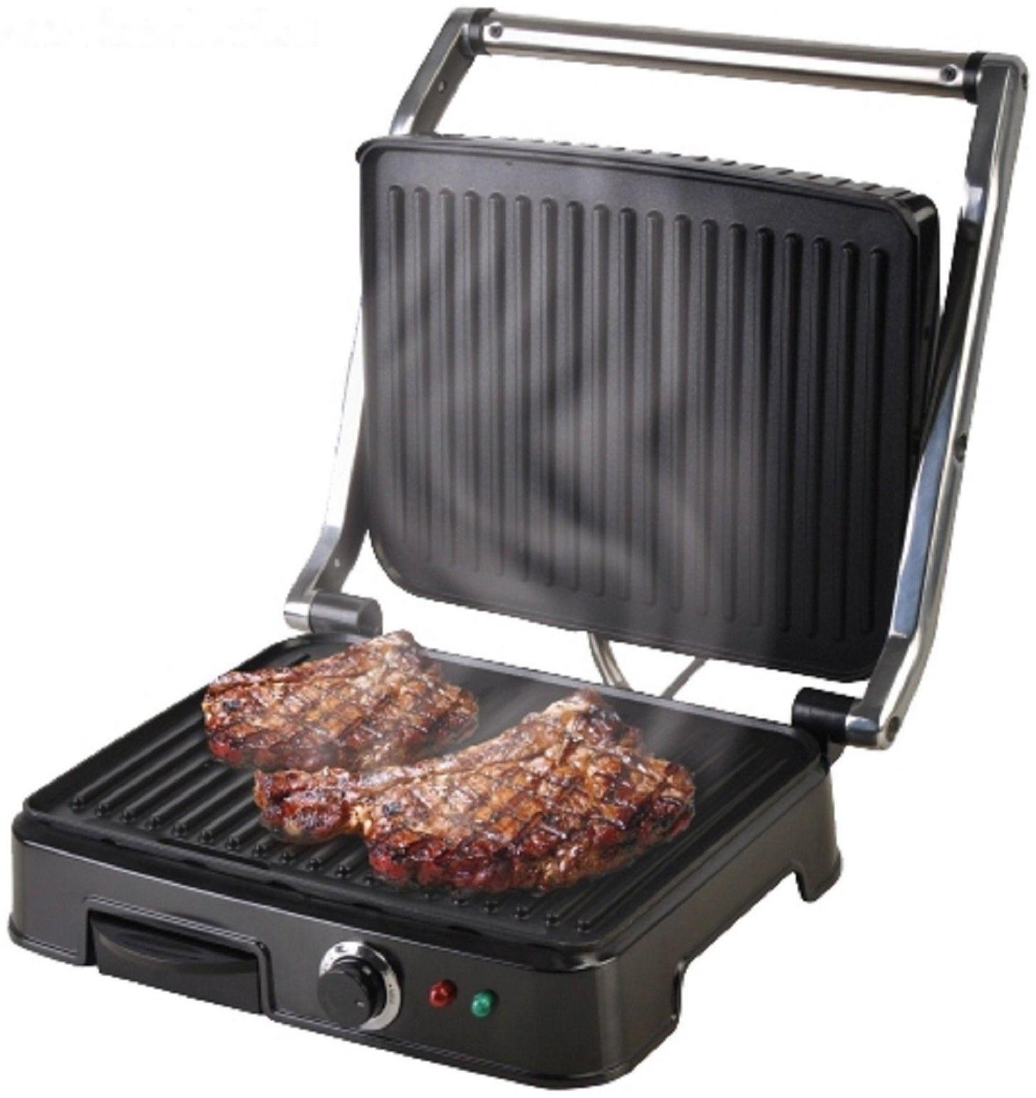 Электрогриль Centek CT-1464, 2000 Вт, антипригарное покрытие, 29.7х23.5 см