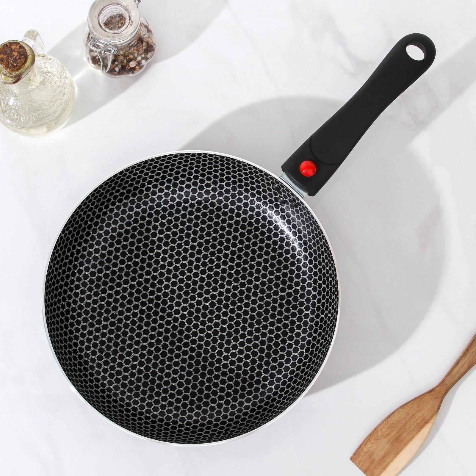 Сковорода Forever, d=24 см, съёмная ручка, антипригарное покрытие, цвет металлик