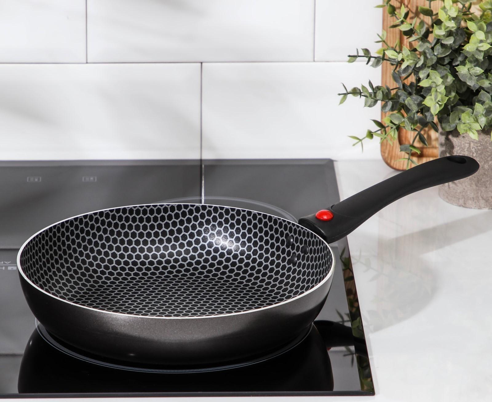 Сковорода Forever, d=24 см, съёмная ручка, антипригарное покрытие, цвет металлик