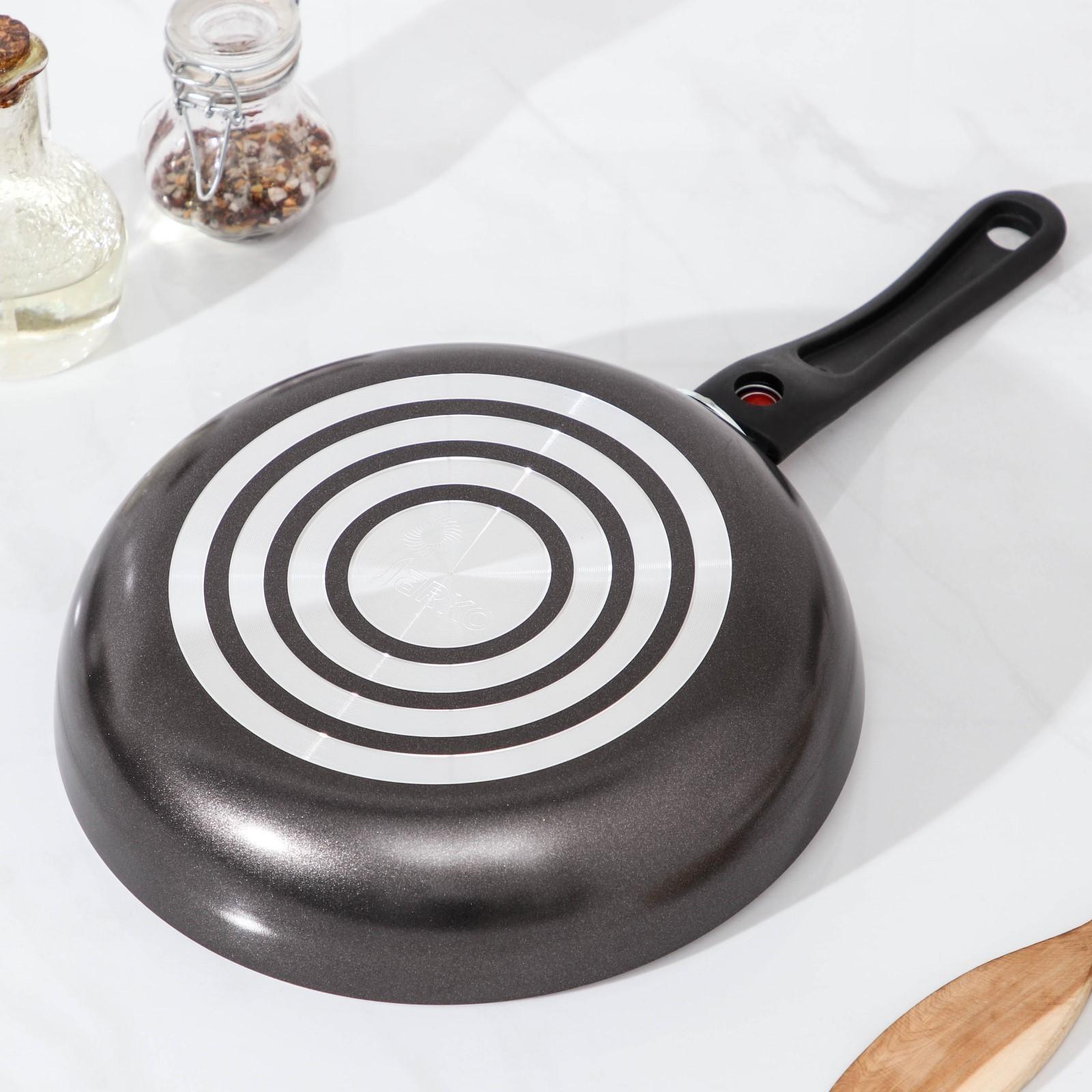 Сковорода Forever, d=24 см, съёмная ручка, антипригарное покрытие, цвет металлик