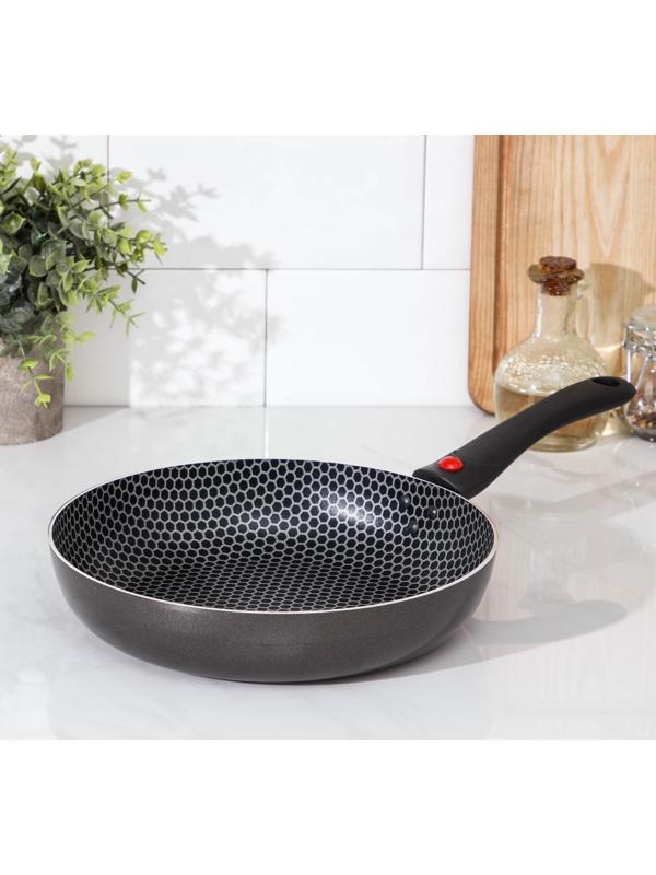 Сковорода Forever, d=24 см, съёмная ручка, антипригарное покрытие, цвет металлик