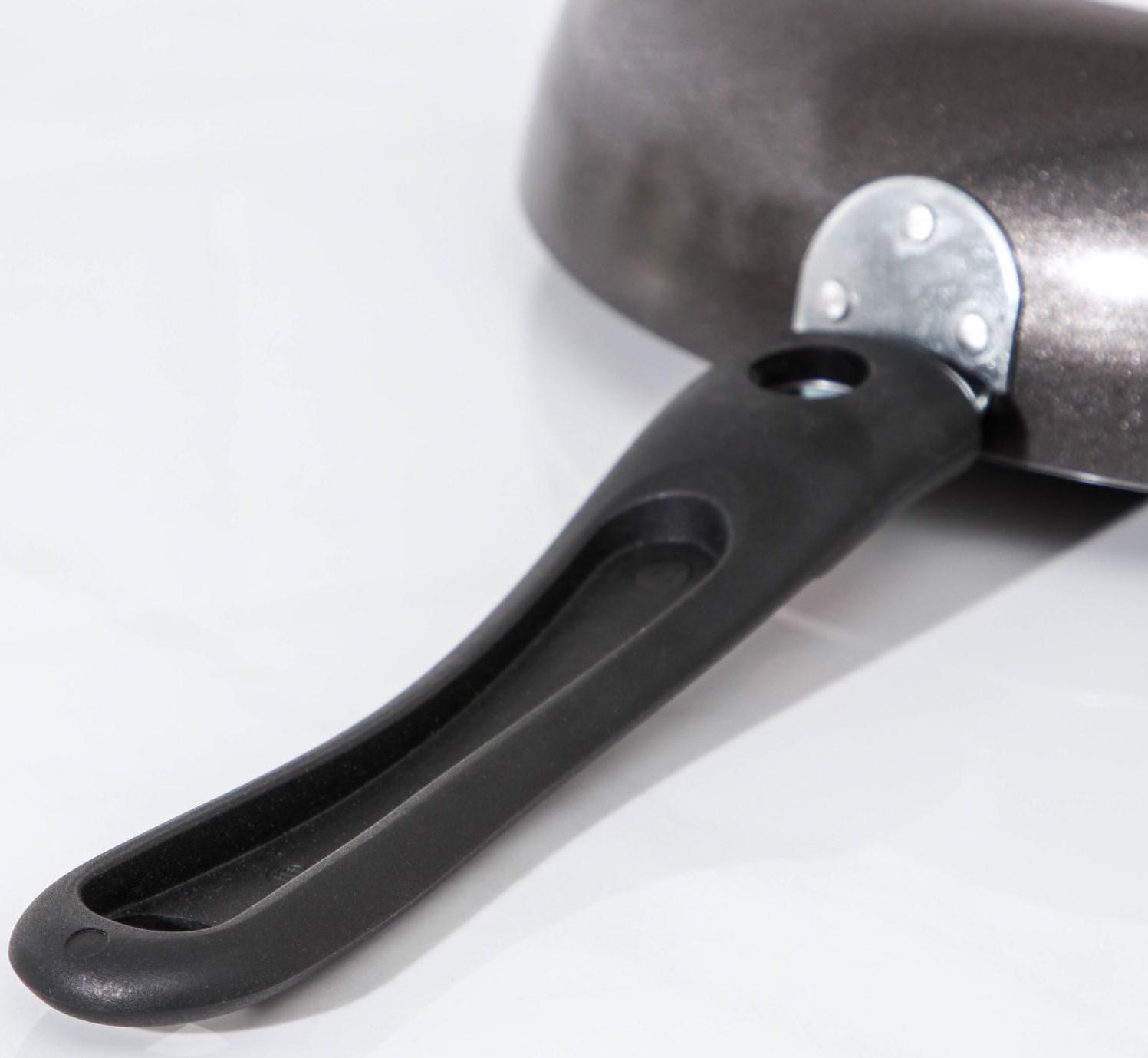 Сковорода Forever, d=28 см, съёмная ручка, антипригарное покрытие, цвет тёмно-серый