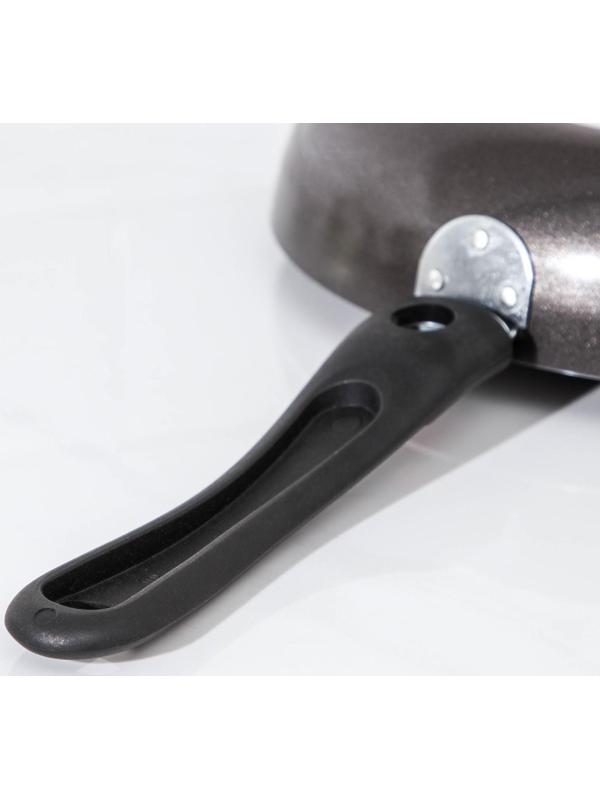 Сковорода Forever, d=28 см, съёмная ручка, антипригарное покрытие, цвет тёмно-серый