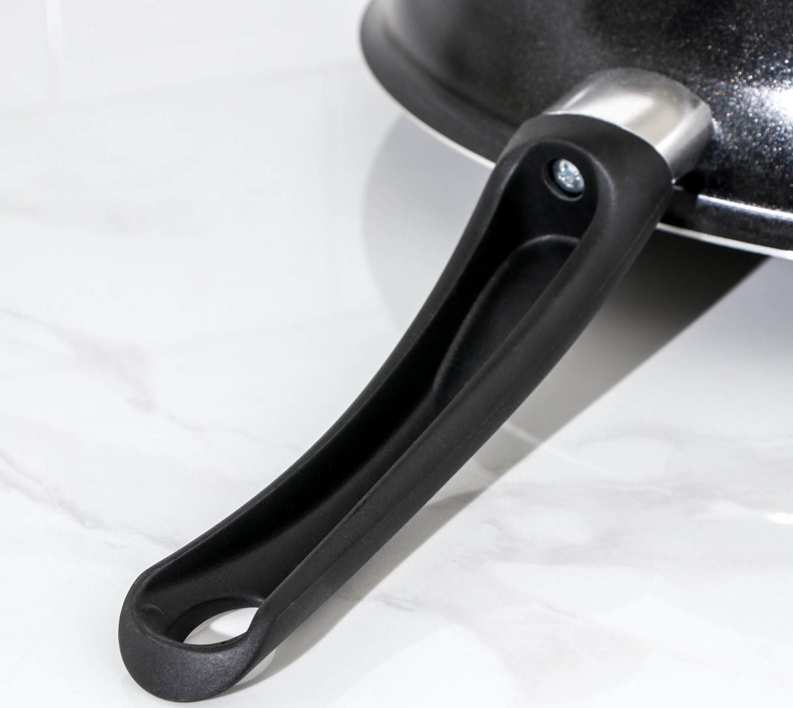 Сковорода-ВОК LITE, d=28 см, стеклянная крышка, антипригарное покрытие