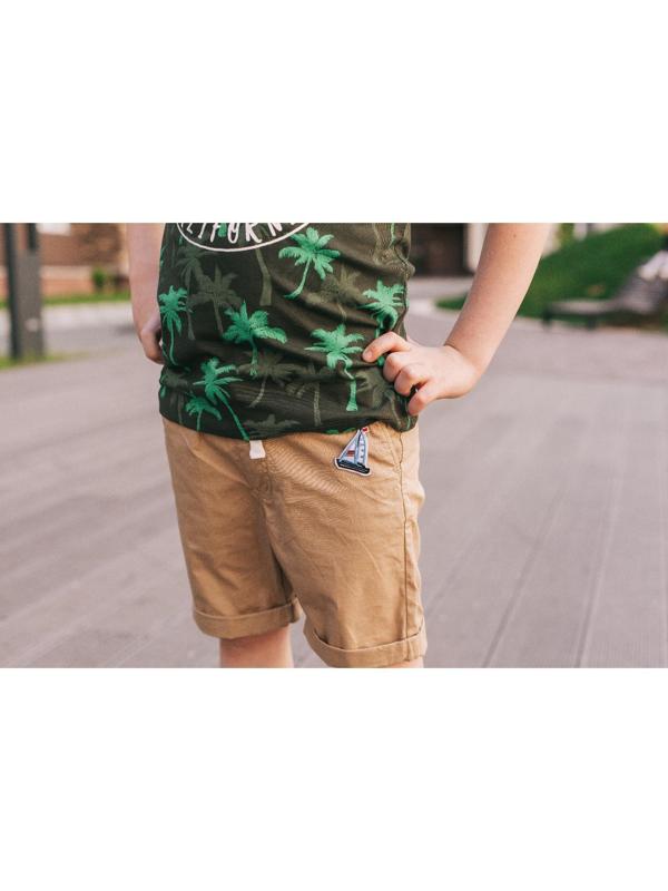 Термоаппликация «Кораблик», 4,5 × 3,3 см, цвет голубой