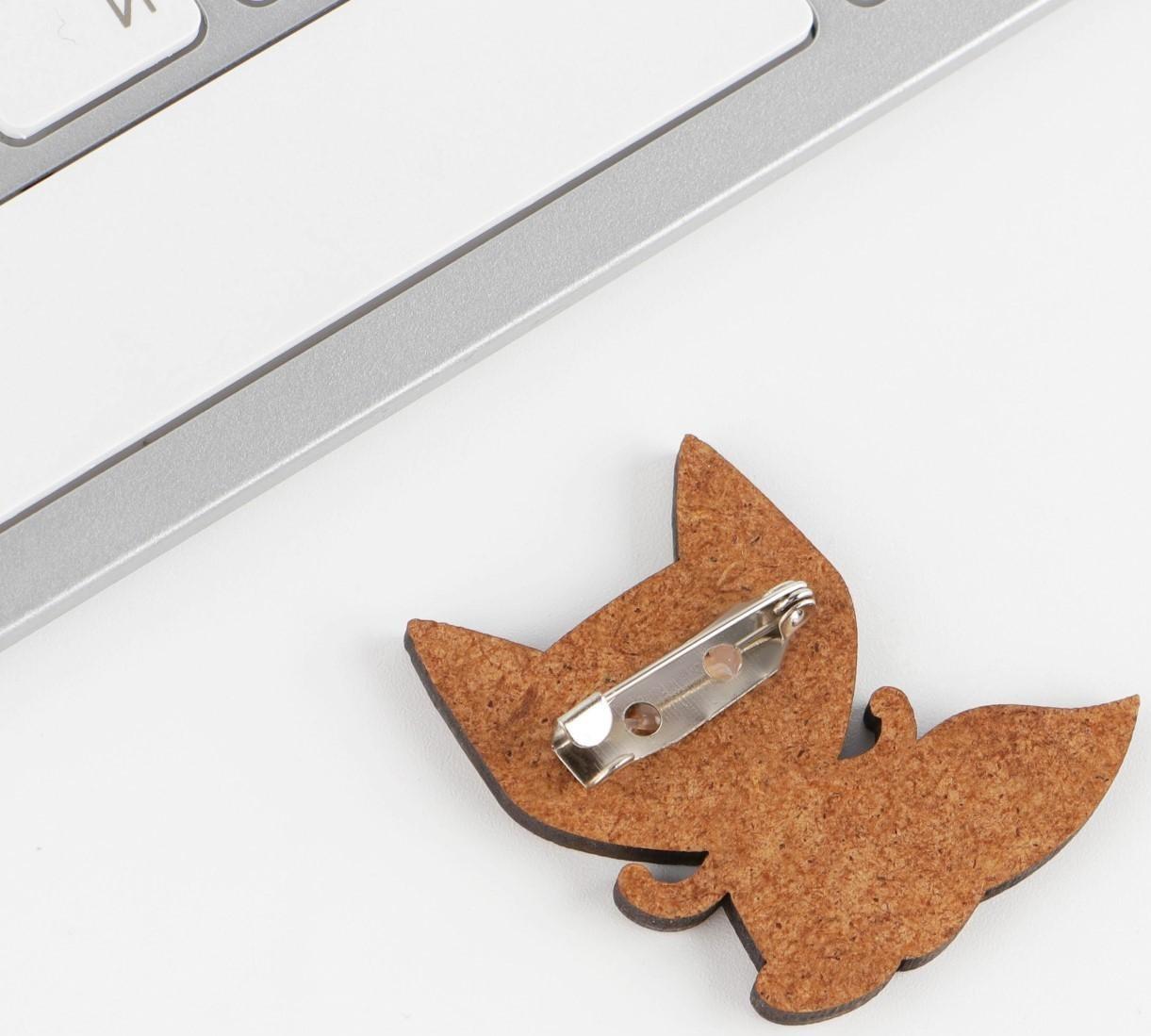 Открытка со значком «Оберег - антистресс», 3,9 х 3,9 см