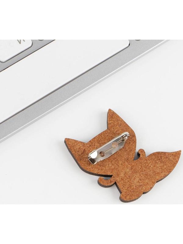 Открытка со значком «Оберег - антистресс», 3,9 х 3,9 см