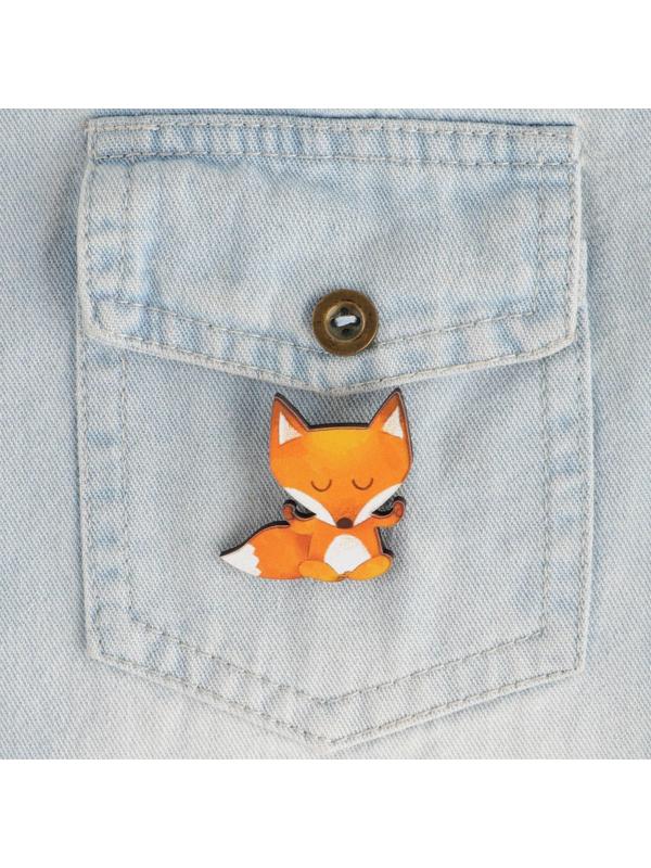 Открытка со значком «Оберег - антистресс», 3,9 х 3,9 см