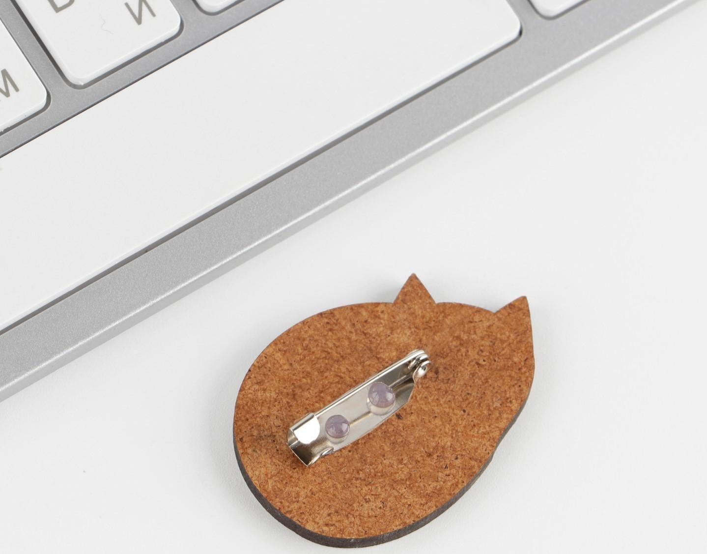 Открытка со значком «Оберег на гармонию в дом», 4,1 х 2,9 см