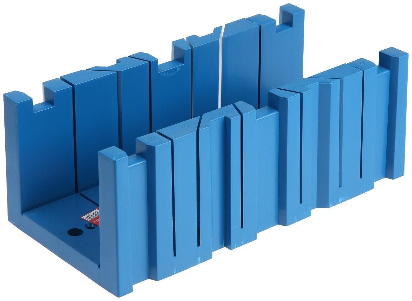 Стусло Hobbi/РемоКолор пластмассовое, 350x120х110 мм, 22,5 ,45, 90°, многофункциональное