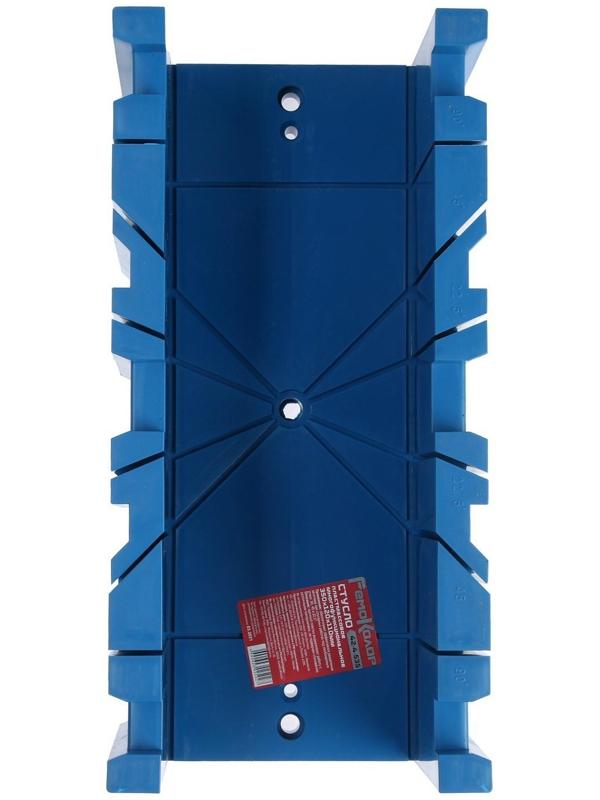 Стусло Hobbi/РемоКолор пластмассовое, 350x120х110 мм, 22,5 ,45, 90°, многофункциональное