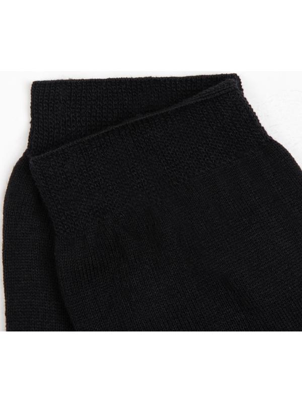 Носки мужские, цвет чёрный, размер 27