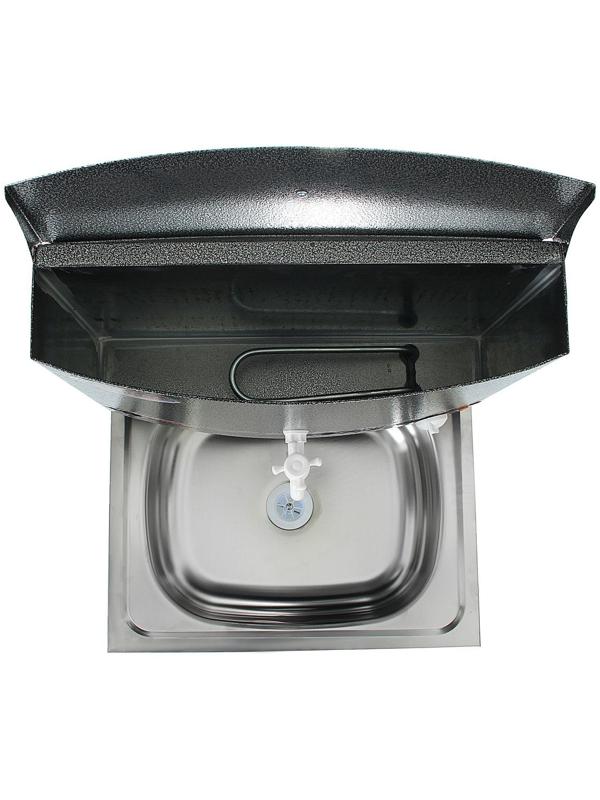 Умывальник TUNDRA, с ЭВН, нержавеющая мойка, 1250 Вт, 17 л, цвет серебро