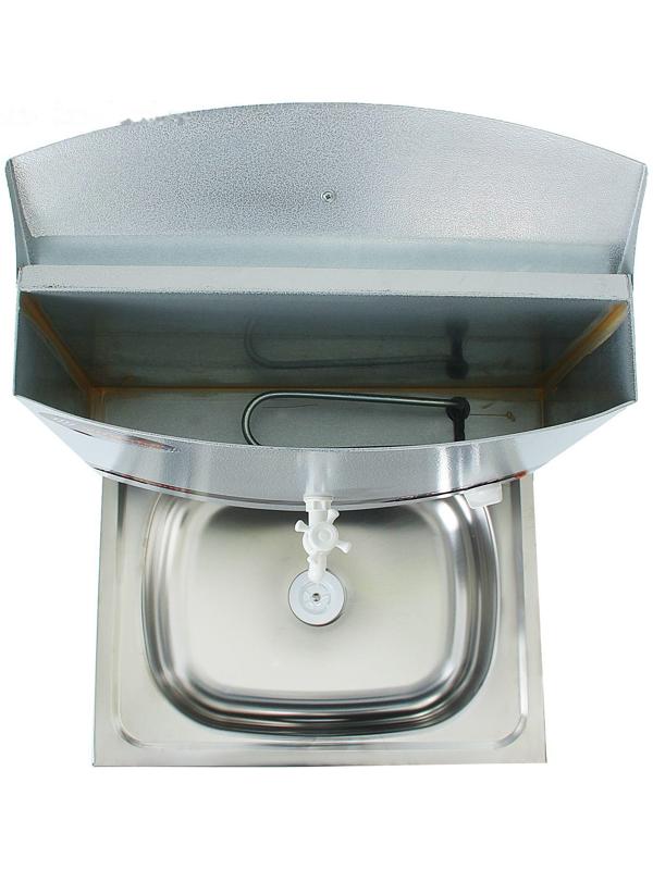 Умывальник TUNDRA, с ЭВН, нержавеющая мойка, 1250 Вт, 17 л, цвет белое золото