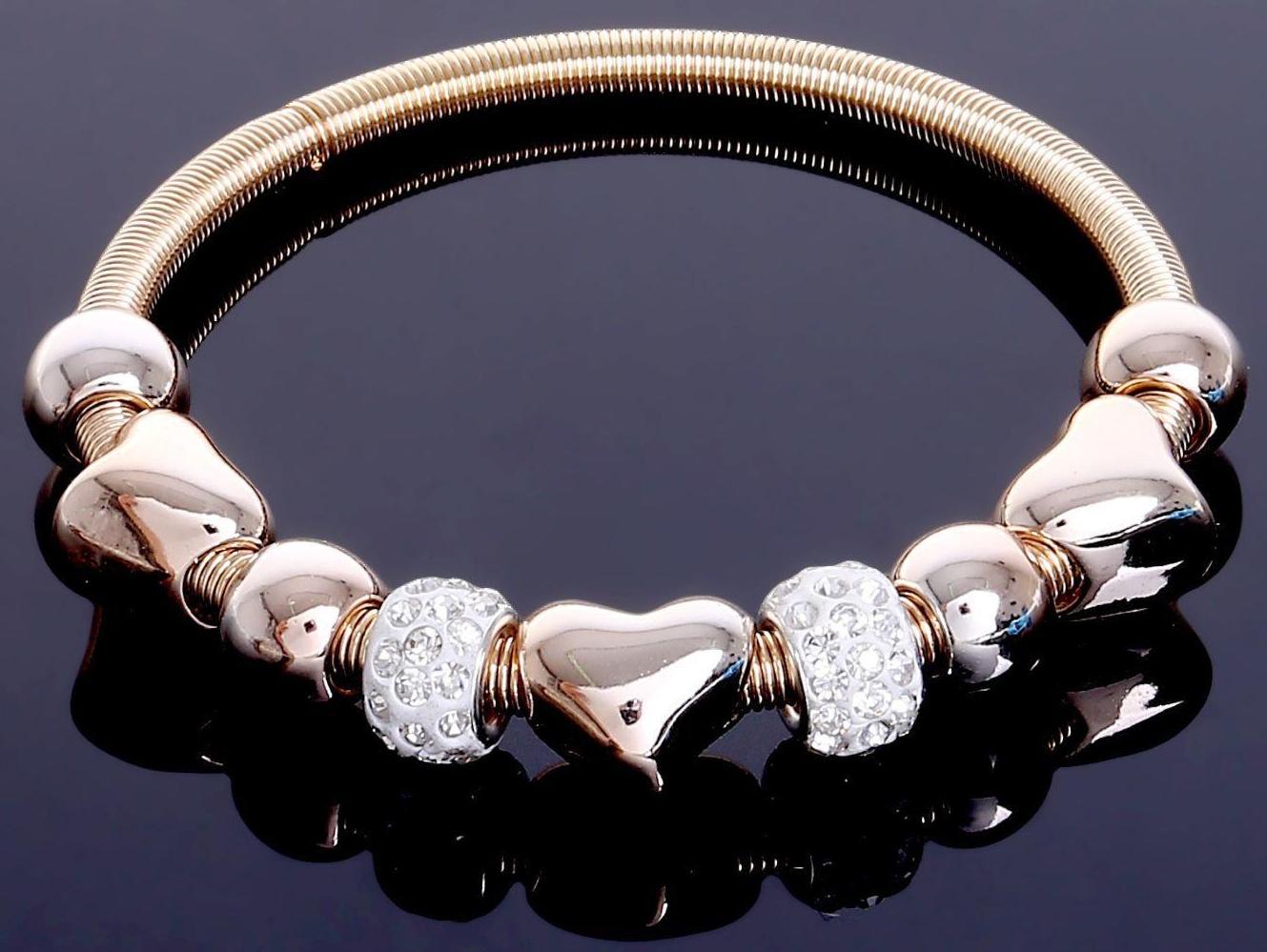 Браслет со стразами 