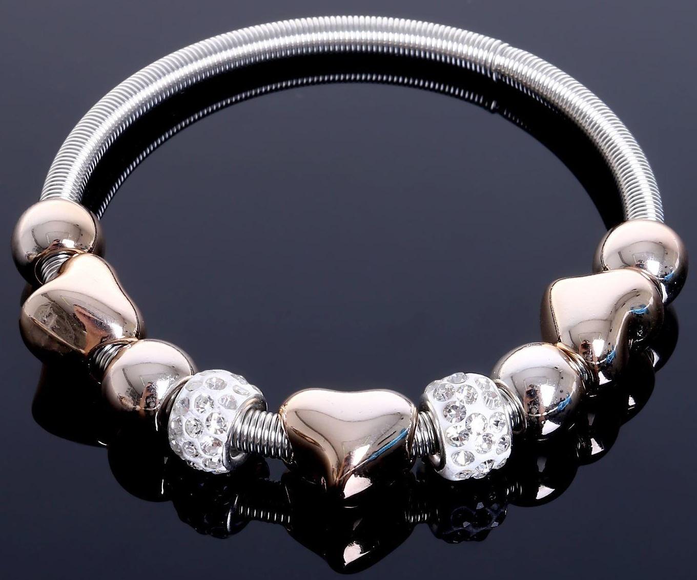 Браслет со стразами 