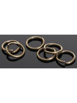 Кольцо соединительное 0,6*5мм (набор 50 гр, ±950 шт) СМ-973, цвет бронзы